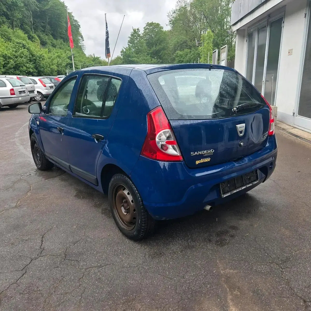 Gebraucht Dacia Sandero 75 PS (55 kW) 2009 Blau Kleinwagen