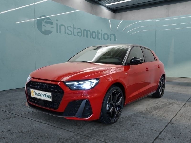 Rot Gebraucht 2024 Audi A1 Sportback S-Line Kleinwagen | 32.200 € - Bild 1/3