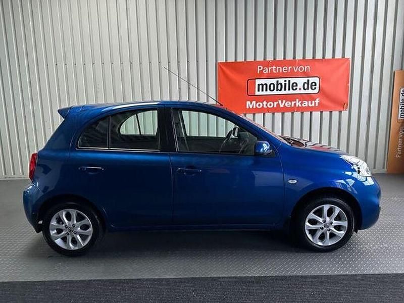 Gebraucht Nissan Micra Acenta 80 PS (58 kW) 2016 Blau Kleinwagen