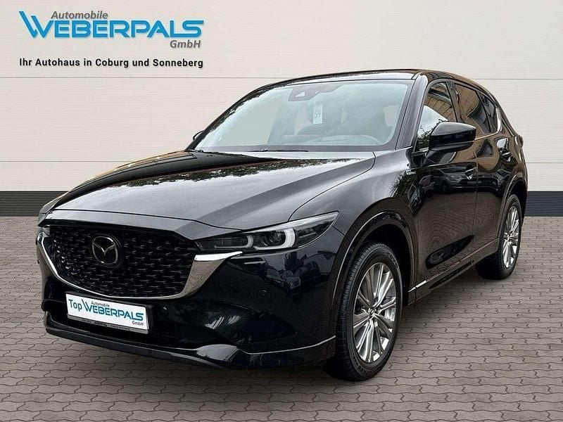 Jet black Gebraucht 2024 Mazda CX-5 Takumi-Line SUV | 40.900 € (Etwas zu teuer) - Bild 1/4