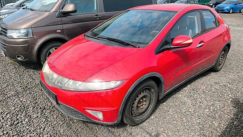 Gebraucht Honda Civic 90 PS (66 kW) 2008 Rot Limousine