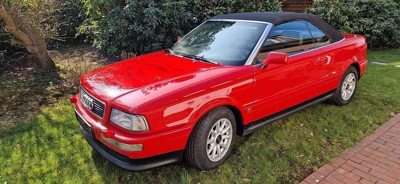 Rot Gebraucht 1992 Audi Cabriolet Sport Cabrio | 6.500 € - Bild 1/4