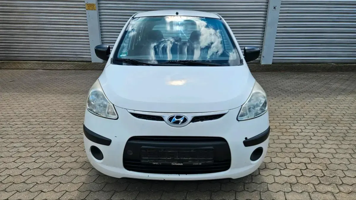 Gebraucht Hyundai i10 67 PS (49 kW) 2008 Weiß Kleinwagen