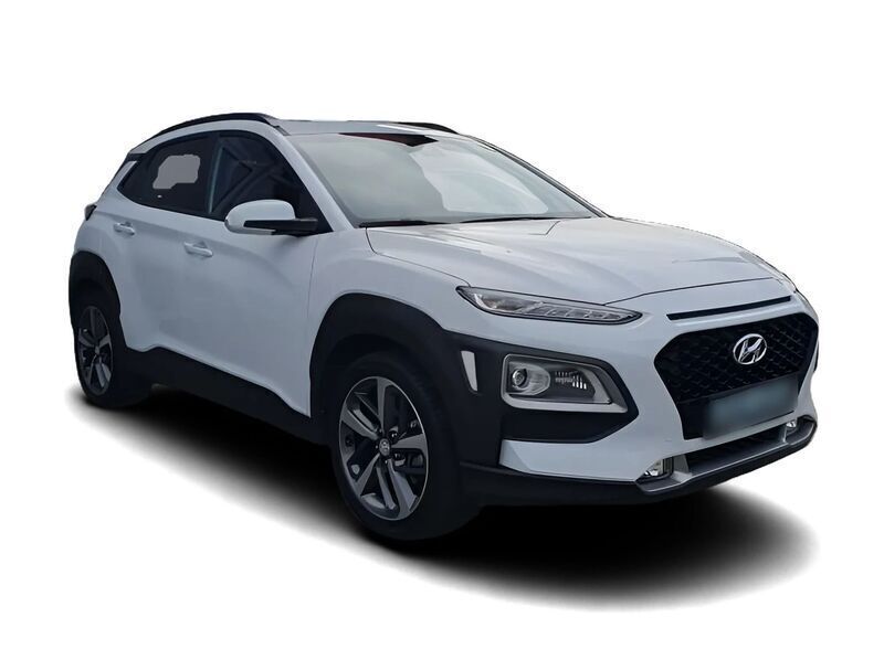 Weiss Gebraucht 2020 Hyundai Kona Style SUV | 29.094 € - Bild 1/4