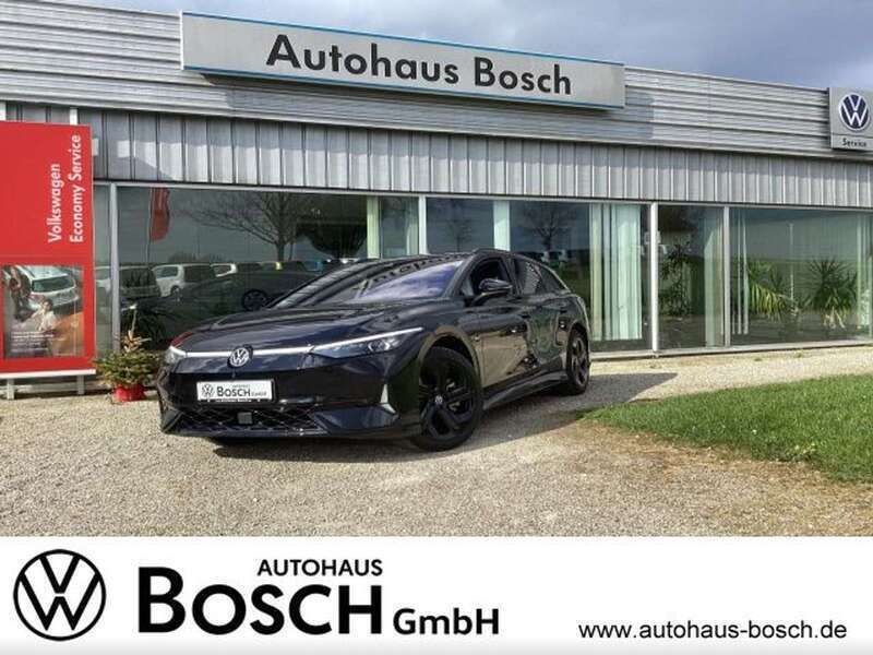 Grenadillschwarz Gebraucht 2024 VW ID.7 GTX Limousine | 64.555 € - Bild 1/4
