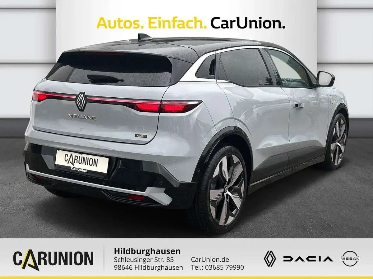 Brugt Renault Megane E-Tech Techno 160 kW (218 HK) 2024 Grå Sedan