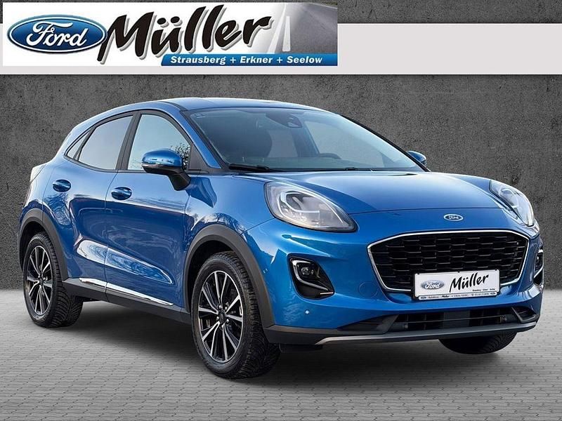 Gebraucht Ford Puma Titanium S 125 PS (91 kW) 2021 Dynamicblau metallic SUV