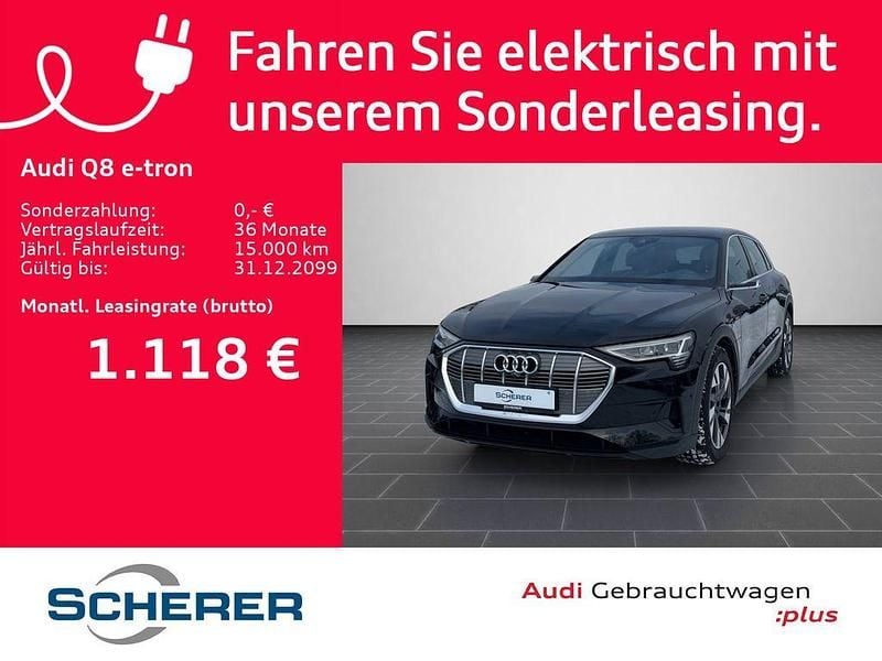 Gebraucht Audi Q8 e-tron Basis 300 kW (408 PS) 2022 Schwarz SUV