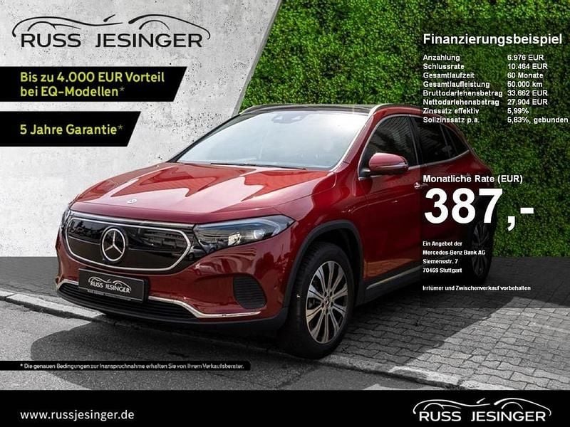 Rot Gebraucht 2023 Mercedes EQA250 Progressive SUV | 34.880 € (Teuer) - Bild 1/3