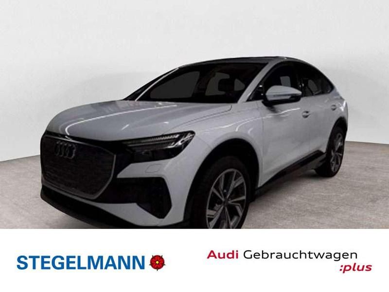 Gletscherweiß metallic Gebraucht 2024 Audi e-tron Sportback SUV | 43.510 € (Superpreis) - Bild 1/4