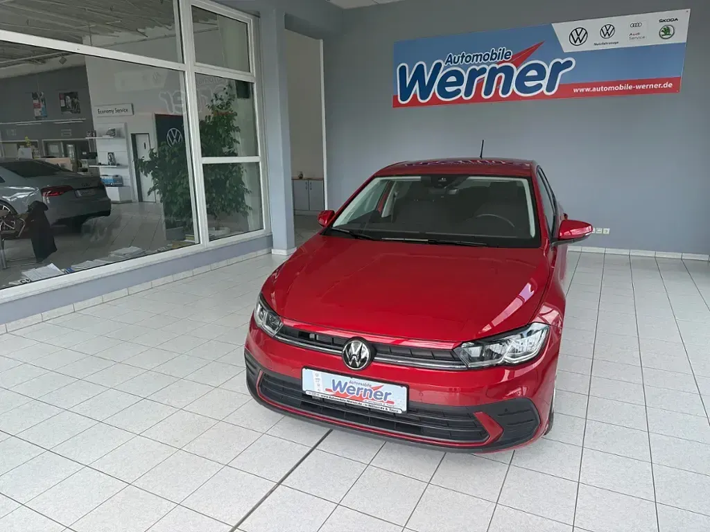Gebraucht VW Polo Life 95 PS (69 kW) 2025 Rot Kleinwagen