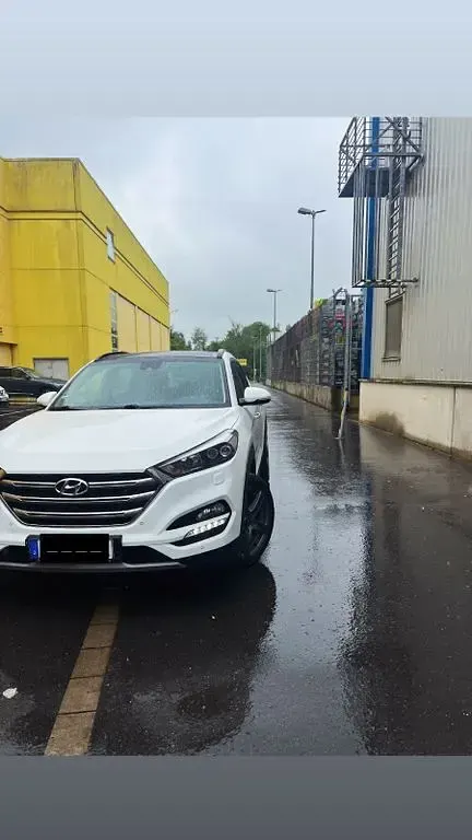 Gebraucht Hyundai Tucson Premium 177 PS (130 kW) 2018 Weiß SUV