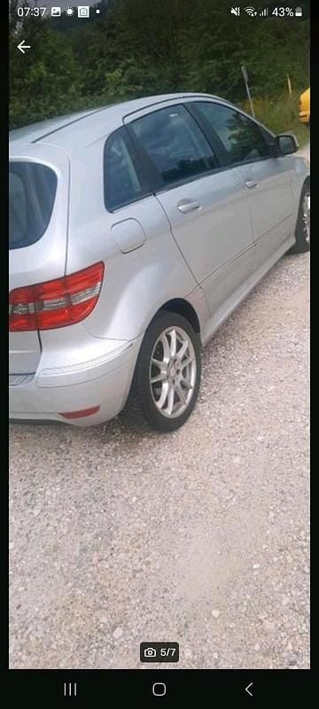 Gebraucht Mercedes B160 95 PS (69 kW) 2011 Grau Van / Kleinbus