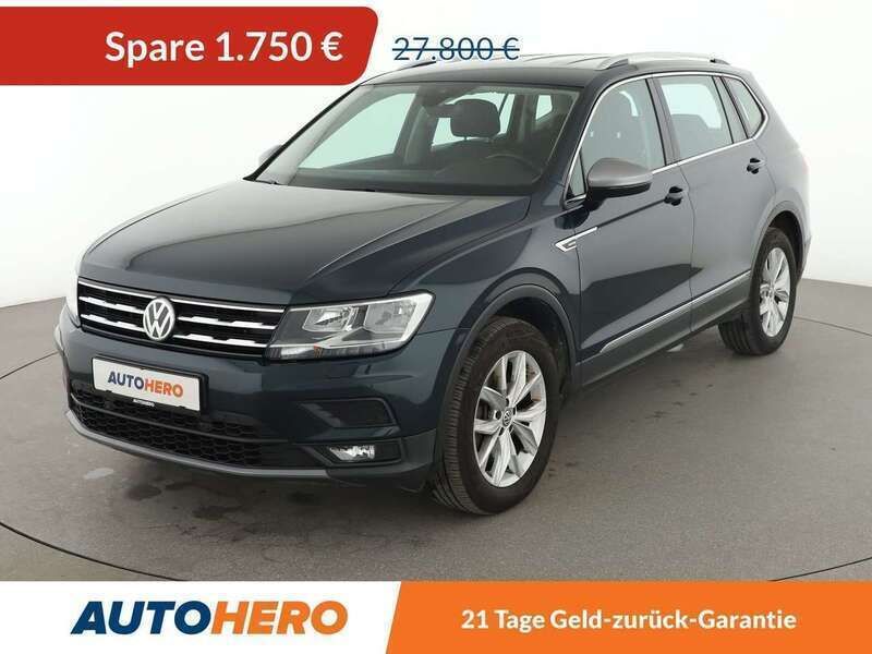Grün Gebraucht 2019 VW Tiguan Allspace Comfortline SUV | 26.050 € (Superpreis) - Bild 1/3