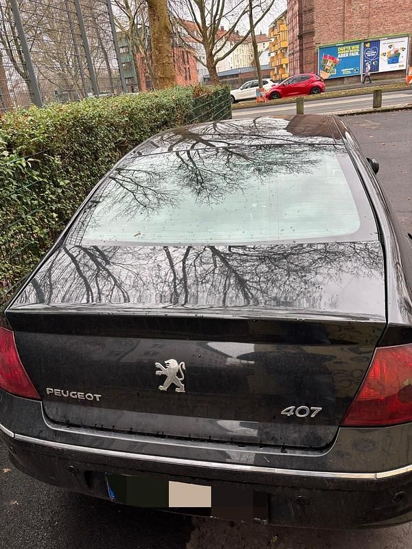 Gebraucht Peugeot 407 204 PS (150 kW) 2009 Schwarz Limousine