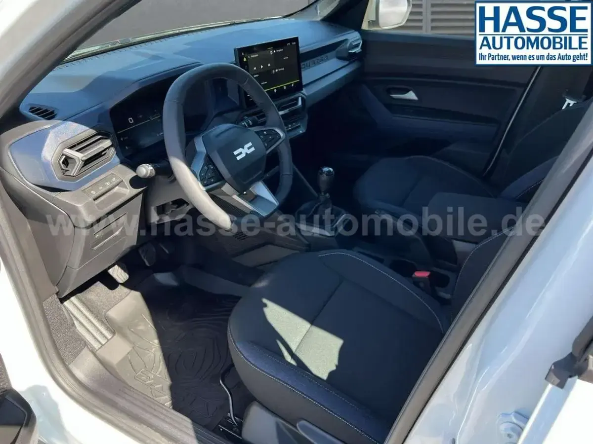 Ny Dacia Duster Expression 101 HK (74 kW) 2025 Hvid SUV