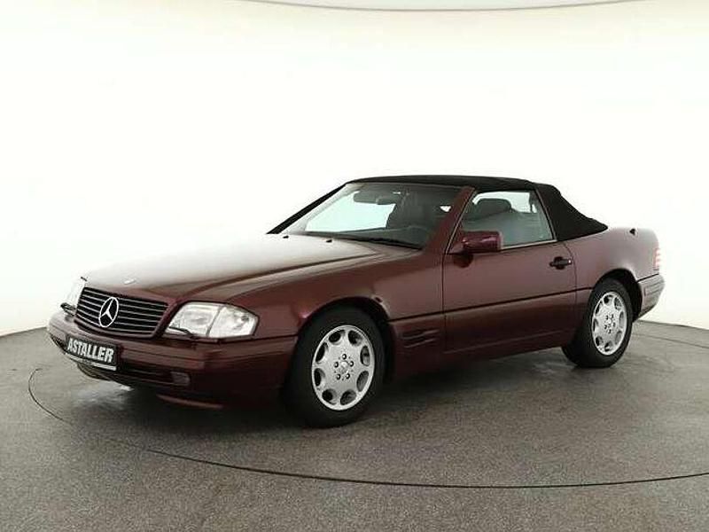 Gebraucht Mercedes SL320 231 PS (169 kW) 1995 Rot rubin Cabrio