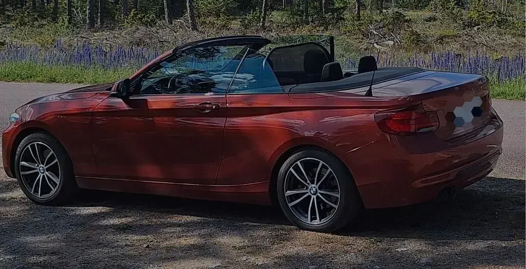 Gebraucht BMW 220 Sport Line 184 PS (135 kW) 2021 Orange Cabrio