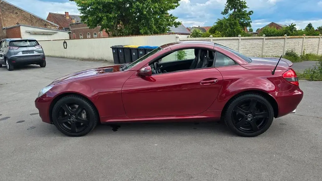 Gebraucht Mercedes SLK200 184 PS (135 kW) 2010 Rot Cabrio
