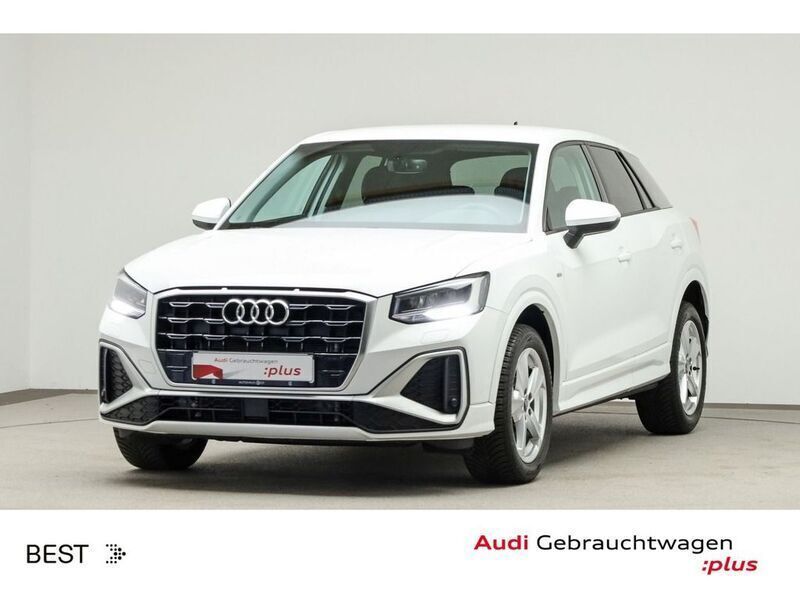 Ibisweiß Gebraucht 2023 Audi Q2 S-Line SUV | 26.888 € (Guter Preis) - Bild 1/4