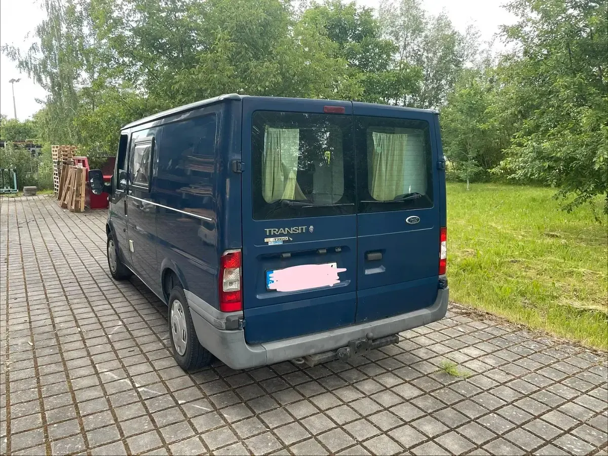 Gebraucht Ford Transit 86 PS (63 kW) 2008 Blau Van / Kleinbus