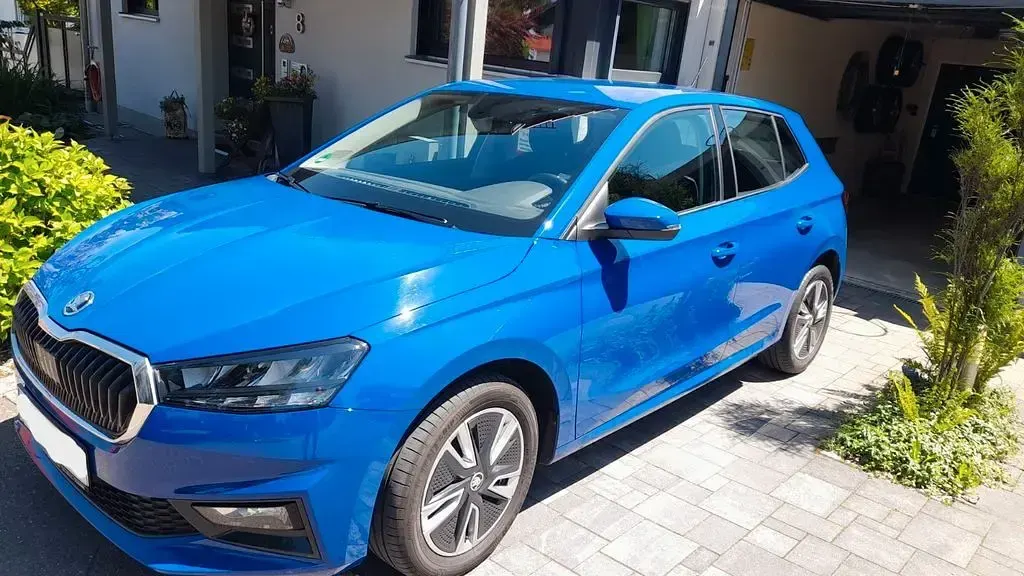 Gebraucht Skoda Fabia Style 110 PS (80 kW) 2023 Blau Kleinwagen