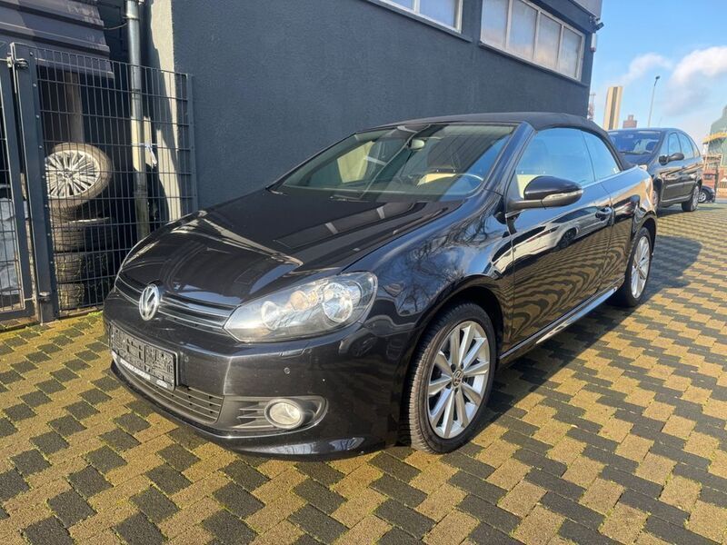 Schwarz Gebraucht 2016 VW Golf Cabriolet Exclusive Cabrio | 12.950 € (Fairer Preis) - Bild 1/4