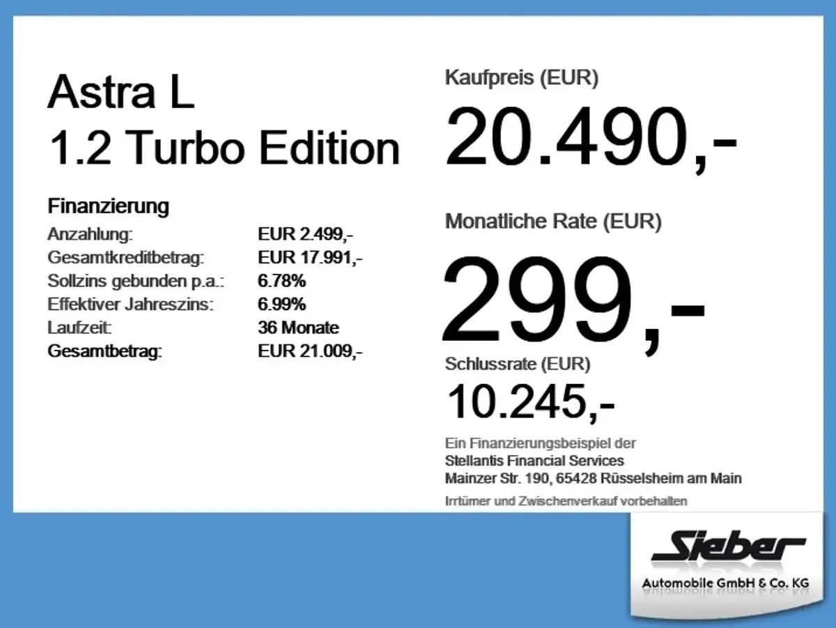 Gebraucht Opel Astra Edition 131 PS (96 kW) 2025 Weiss Limousine