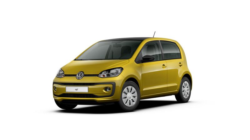 Gebraucht VW up! move up! 60 PS (44 kW) 2018 Gelb Kleinwagen
