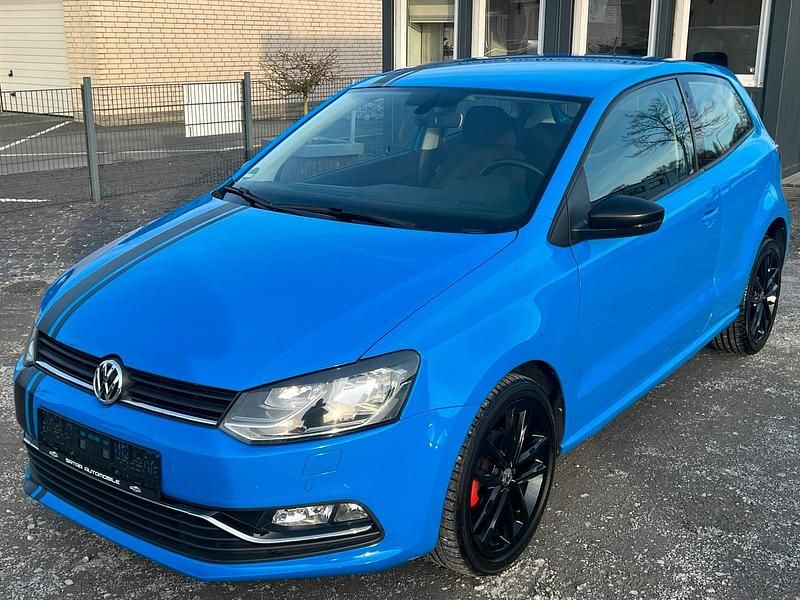 Gebraucht VW Polo 90 PS (66 kW) 2014 Blau Kleinwagen