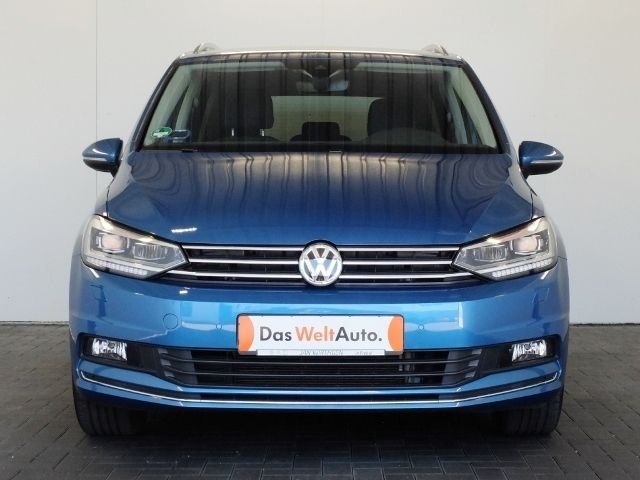 Gebraucht VW Touran Join 150 PS (110 kW) 2018 Blau metallic Van / Kleinbus