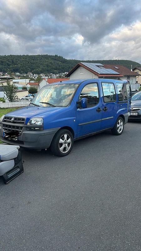 Blau Gebraucht 2003 Fiat Doblò Van / Kleinbus | 800 € (Superpreis) - Bild 1/4