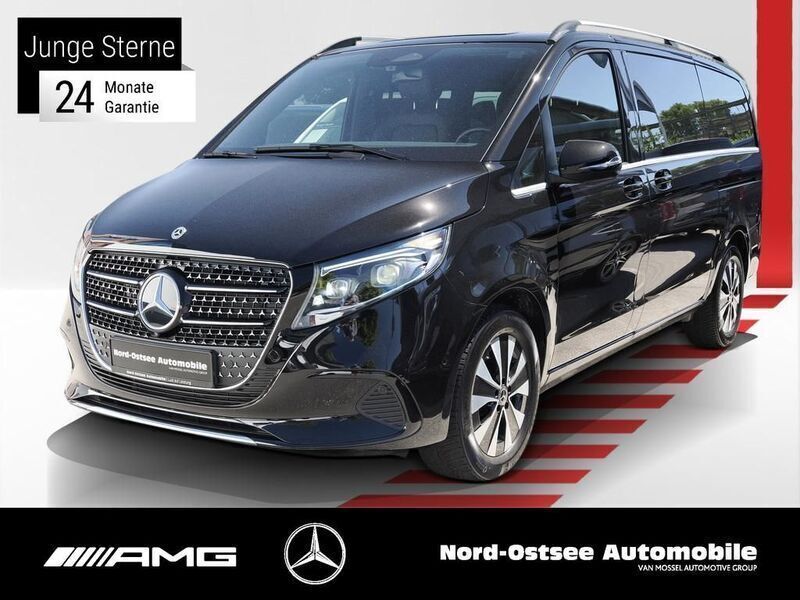 Schwarz Gebraucht 2024 Mercedes V300 Avantgarde Van / Kleinbus | 72.490 € (Teuer) - Bild 1/4