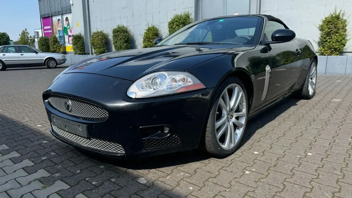 Gebraucht Jaguar XKR 416 PS (305 kW) 2008 Schwarz Cabrio