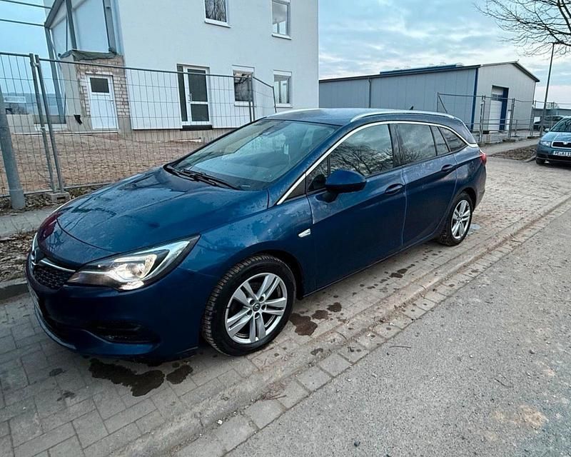 Gebraucht Opel Astra 122 PS (89 kW) 2020 Blau Kombi
