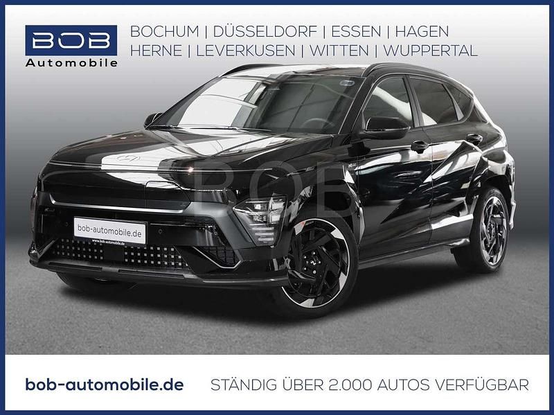 Abyss black Gebraucht 2025 Hyundai Kona N Line SUV | 32.666 € (Guter Preis) - Bild 1/3