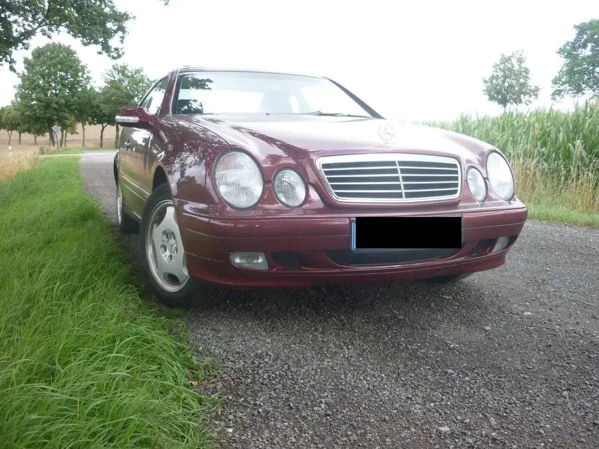 Gebraucht Mercedes CLK200 160 PS (117 kW) 2001 Rot Coupé