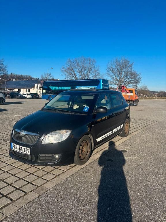 Gebraucht Skoda Fabia Elegance 105 PS (77 kW) 2008 Schwarz Limousine