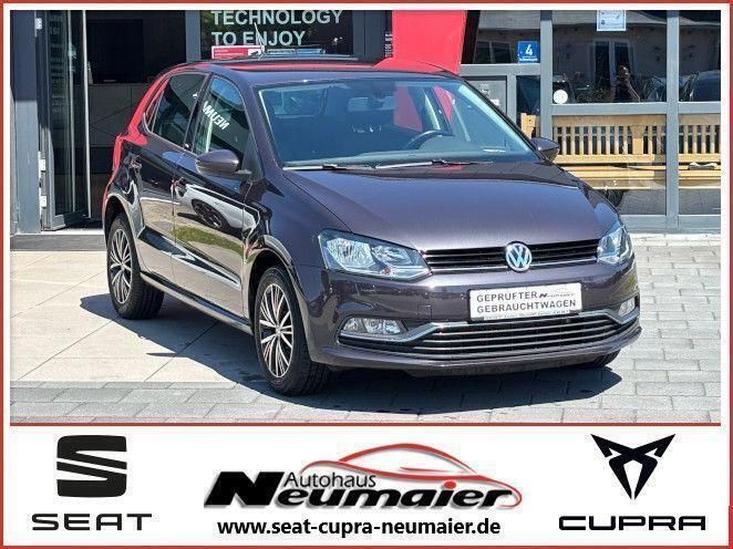 Grau Gebraucht 2016 VW Polo Allstar Kleinwagen | 9.990 € (Fairer Preis) - Bild 1/4