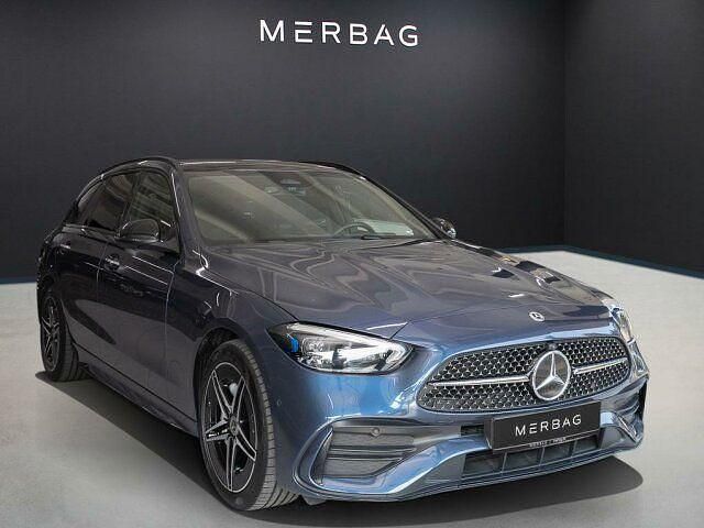 Gebraucht Mercedes C300e AMG 313 PS (230 kW) 2024 Lack sodalithblau Kombi