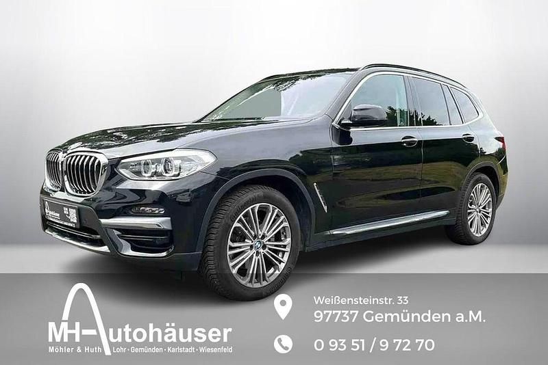 Black sapphire metallic Gebraucht 2020 BMW X3 Luxury Line SUV | 33.690 € (Fairer Preis) - Bild 1/4