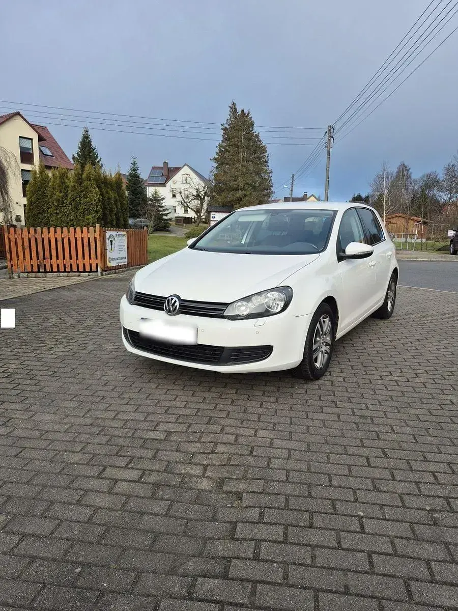 Gebraucht VW Golf VI Comfortline 160 PS (117 kW) 2009 Weiß Kleinwagen