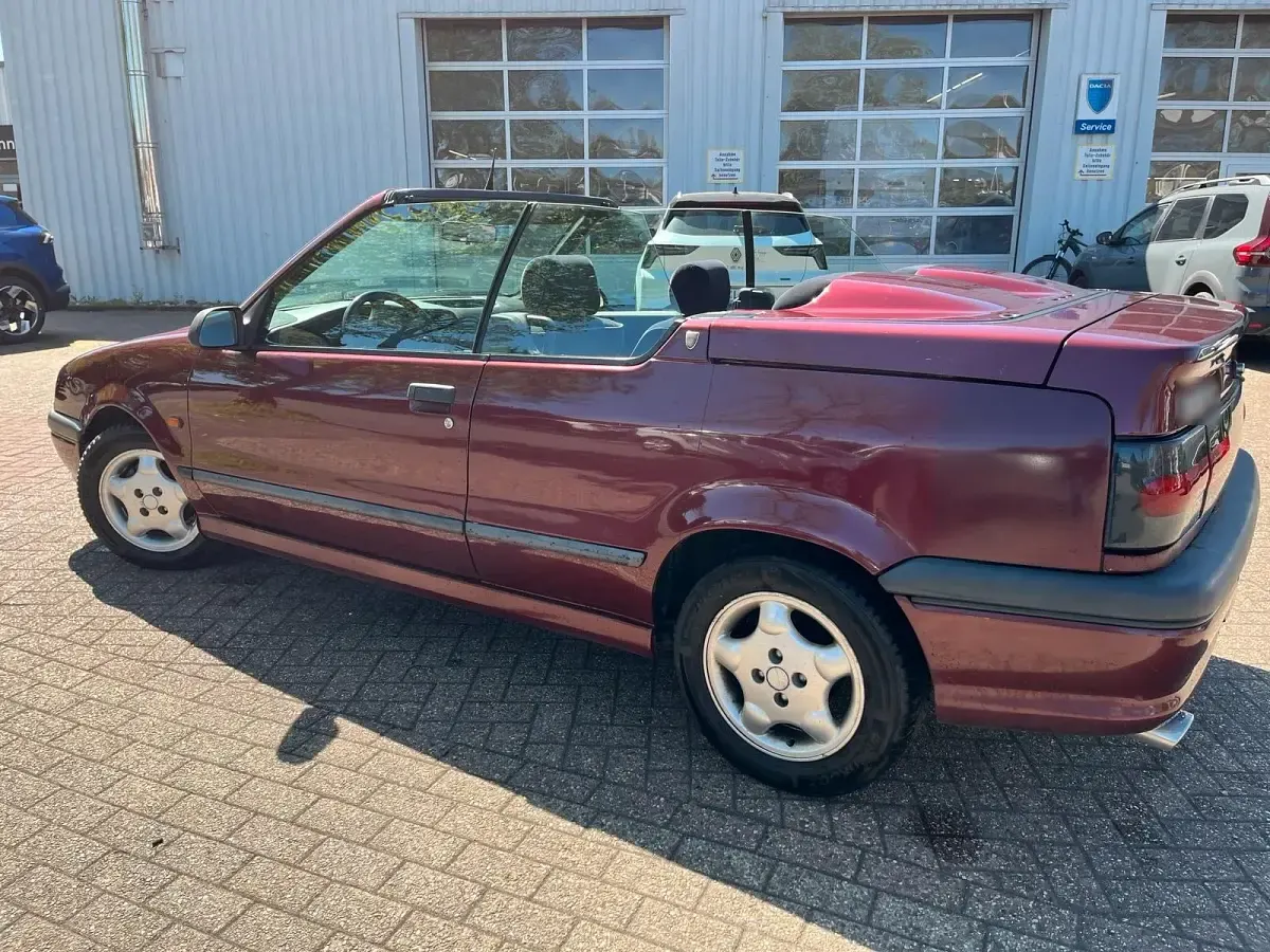 Usata Renault 19 90 CV (66 kW) 1994 Rosso Cabrio