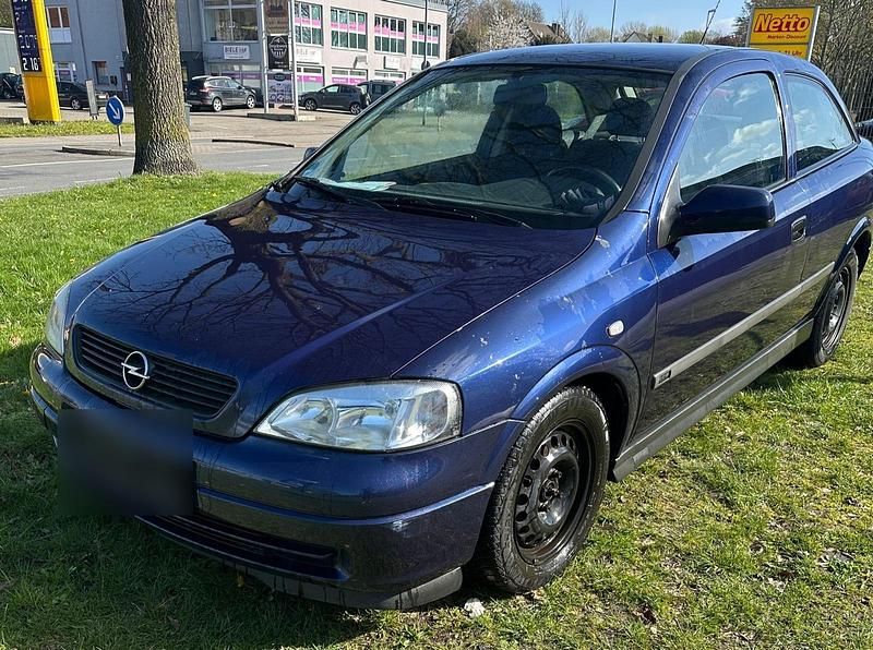 Gebraucht Opel Astra 84 PS (61 kW) 2001 Blau Limousine