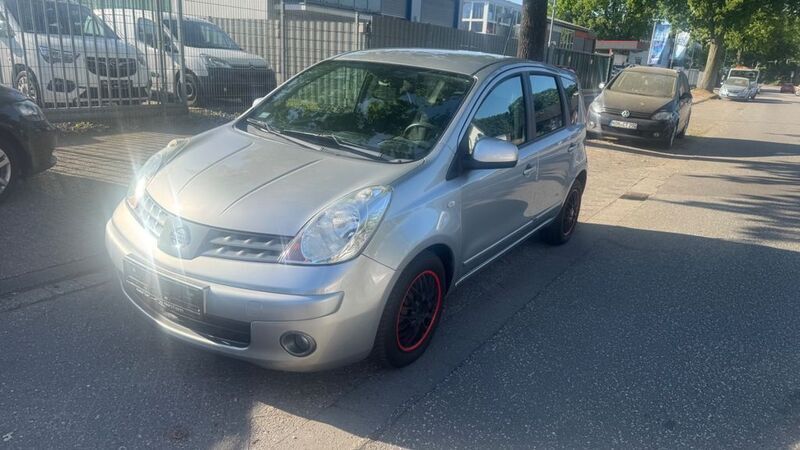 Gebraucht Nissan Note Acenta 88 PS (64 kW) 2008 Silber Van / Kleinbus