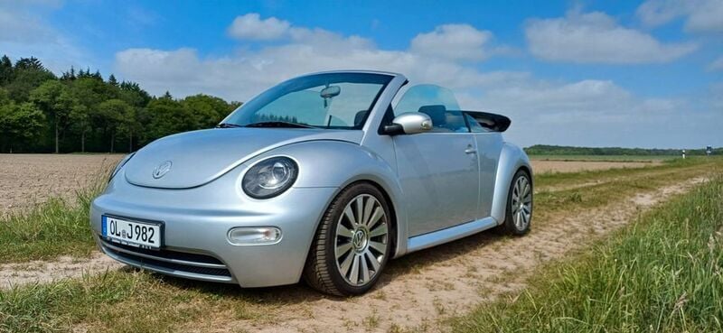 Silber Gebraucht 2004 VW Beetle Cabrio | 3.900 € (Fairer Preis) - Bild 1/4