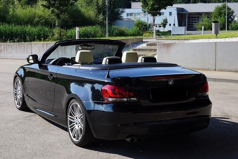 Gebraucht BMW 125 Cabriolet Performance 218 PS (160 kW) 2009 Schwarz Cabrio