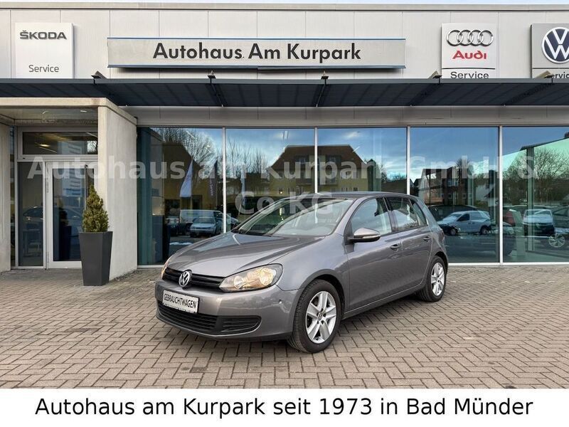 Grau Gebraucht 2008 VW Golf VI Trendline Limousine | 6.990 € (Teuer) - Bild 1/4