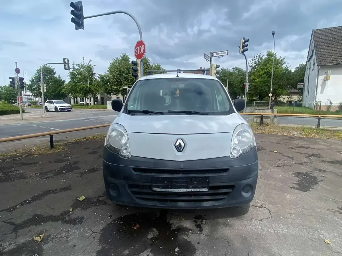 Gebraucht Renault Kangoo 90 PS (66 kW) 2012 Weiß Van / Kleinbus