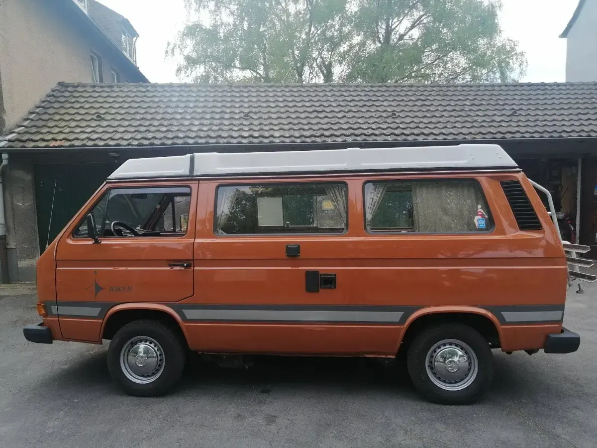 Gebraucht VW T3 78 PS (57 kW) 1984 Braun Van
